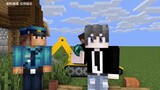 Minecraft Cube Spring funny animation "How many memes are there"