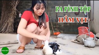 EM GÁI MƯỜNG LÀM MÓN PA PỈNH TỘP VÀ MÓN HẮM VỊT CỦA NGƯỜI THÁI ĐÚNG HƯƠNG VỊ CỦA TÂY BẮC - Phần 1