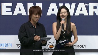 250821 K-WORLD DREAM AWARDS Blue Carpet