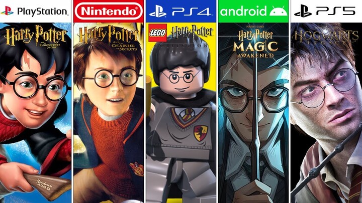 Harry Potter Game Evolution 2001 - 2022