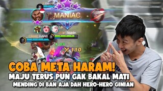 MAIN META HARAM INI.. GW JADI HYPER MAJU AJA TERUS GA USAH MUNDUR!! BAN AJA DAH INI HERO"