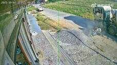 Terrifying Road Accident Between Scooter and Truck Caught on Camera 🚨