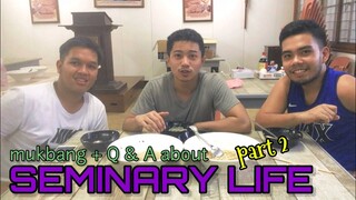 Vlog 12 (Part 2) Mukbang and Q & A about Seminary and Priestly Life | Buhay Seminaryo at Pagpapari