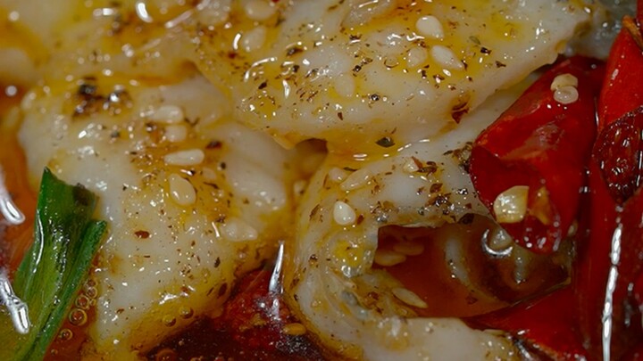 Spicy Boiling Fish: It’s not just the fish that’s boiling—my stomach is too!