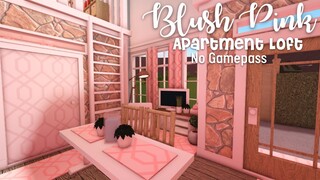 Minami Oroi Bloxburg Speedbuild and Tour Blush Pink No Gamepass Tiny Loft - May 5 2021