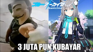 3 JUTA PUN KUBAYAR DEMI MEMINANG ISTRI ANIME | BLUE ARCHIVE