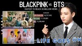BTS vs BLACKPINK  Fastest to reach 30 Million Views | KPop Ranking