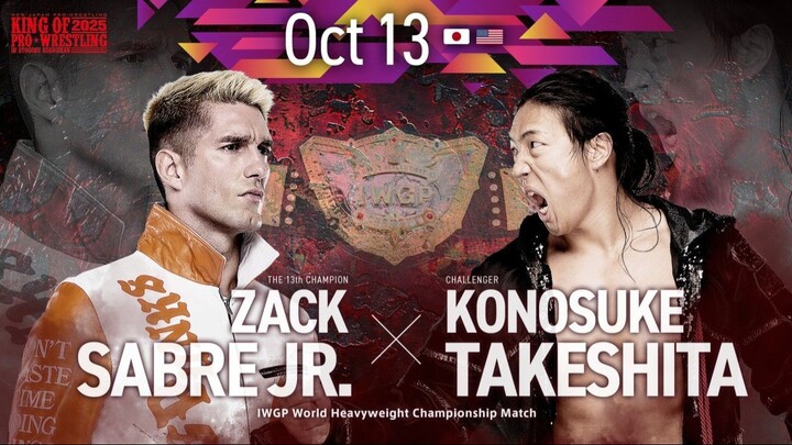 NJPW KING OF PRO-WRESTLING 2025 - 13 October 2025