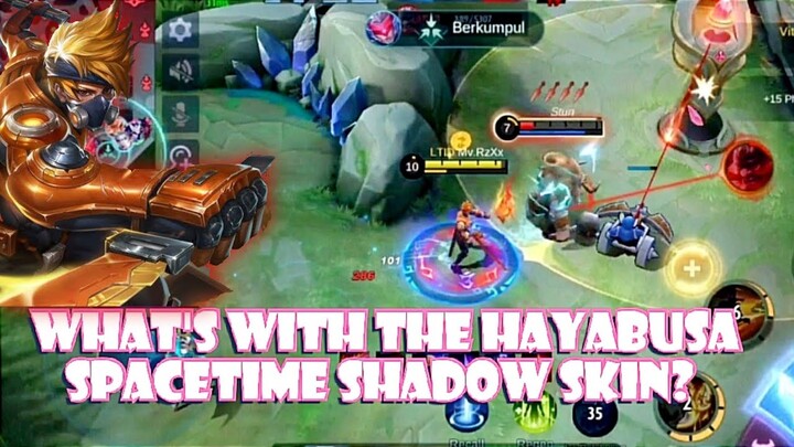 WHAT'S WITH THE HAYABUSA SPACETIME SHADOW SKIN? (ADA APA DENGAN SKIN INI?)