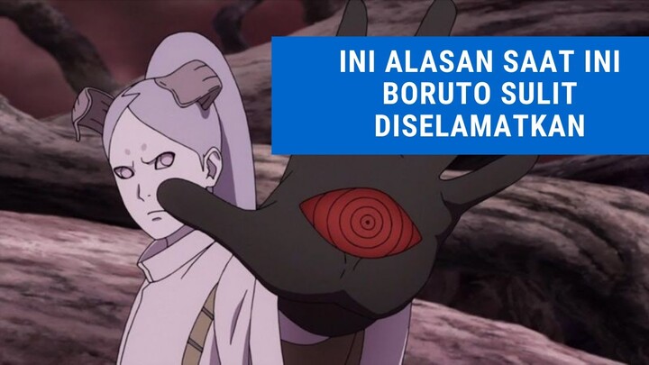 INI ALASAN SAAT INI BORUTO SULIT DISELAMATKAN dari MOMOSHIKI!
