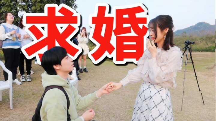 Propose! But it failed on the spot... What to do