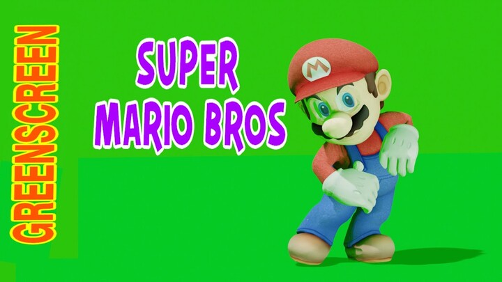 SUPER MARIO GREENSCREEN