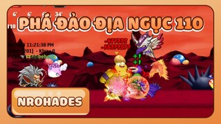 Chinh Phục Map Địa Ngục Level 110 - Ngọc Rồng Hades
