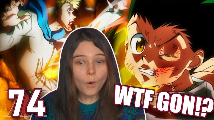 GON VS GENTHRU THE BOMBER | Hunter X Hunter Ep. 74 REACTION & REVIEW!!