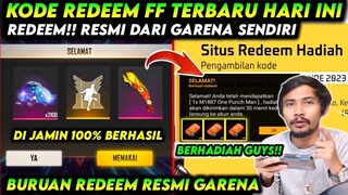 KODE REDEEM FREE FIRE TERBARU 2023 HARI INI‼️23 HARI INI TERBARU 2023