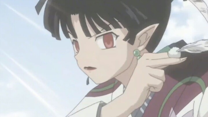 Kanna knew that he was about to become Naraku's victim, so he went to see Kagura before that.