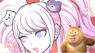 Saya meniru beberapa putri mini untuk merekam video, tetapi perisainya