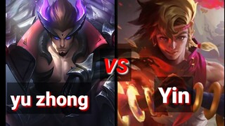 [bahasa indonesia] yu zhong VS yin trailer cinematik [hero baru mobile legend yin]