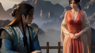 Mu Peiling looked sweet and obedient in front of two powerful Nascent Soul cultivators, and Han Li w