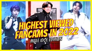 Kpop Male Idols With Over 1M Fancam Views in 2022