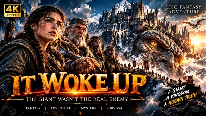 IT WOKE UP | They Built a Kingdom on a Sleeping Giant | Full Fantasy Movie 4K