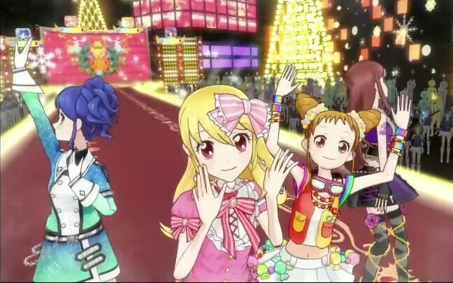 I live a Christmas song~We wish you a merry Christmas AIKATSU!