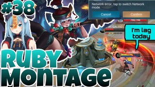 Ruby Montage #38 // Yellow Ping during Rank Game // Mobile Legend √