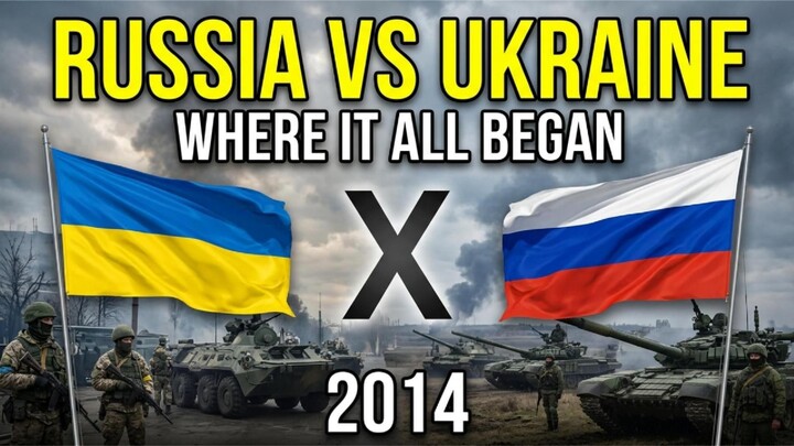 ⚔️ Russia vs Ukraine: Where It All Began in 2014