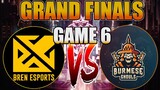 BREN vs BURMESE GHOULS [Game 6 ] | M2 World Championship Playoffs