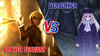 Epic Battle | Gilgamesh Archer Servant Vs Illya & Berserker