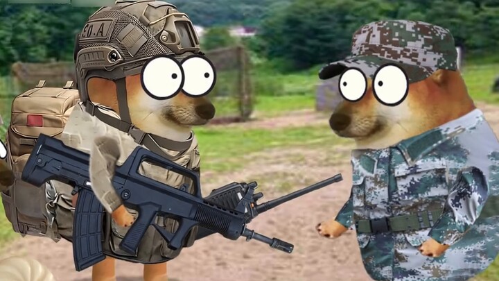 Awkward moments during the Red-Blue confrontation