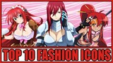 Top 10 Fashion Icons in Anime (10K Subscriber Special Part 3/3) #PraiseTheSundress
