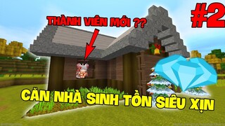 MINI WORLD SINH TỒN YOUTUBER #2 | XÂY DỰNG CĂN NHÀ SINH TỒN SIÊU XỊN