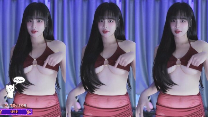 【navi04 DoraMi】High-Quality Korean Female Streamer BJ Performs a Hot Dance