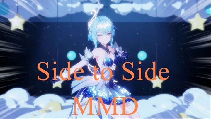 Genshin Impact Odette MMD - Side to Side