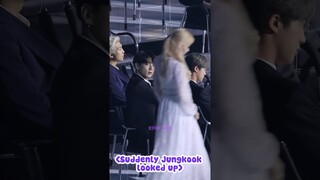 The Way Jungkook Looks At Her 👀🥰 #shorts #jungkook