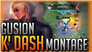 KOF K' DASH | GUSION MONTAGE 6 | MOBILE LEGENDS | SHEYNIE