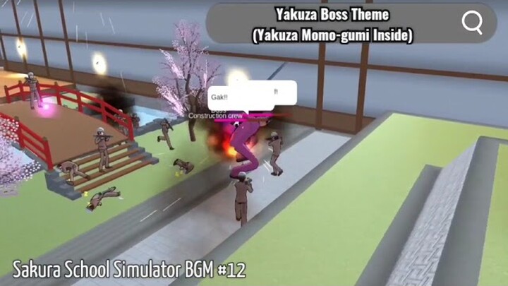 Sakura School Simulator Yakuza Momo-gumi Boss Theme