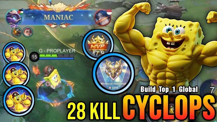 Finally 100 STARS!! 28 Kills Roger Super Carry!! - Build Top 1 Global Roger ~ ML
