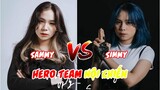 Đại Chiến Tik Tok | Sammy Đào VS Mèo Simmy | Hero Team Nội Chiến | Bạn Chọn Ai?