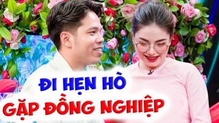 Đi hẹn hò GẶP EM ĐỒNG NGHIỆP xinh đẹp quá vui VỒ VẬP bấm cháy nút ôm hôn - Hẹn Hò Quyền Linh