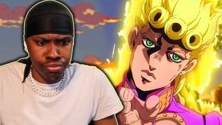 Giorno Theme Is Fire! 🔥 - Reacting To Giorno Giovanna Theme JoJo's Bizarre Adventures - REACTION!!