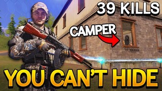 This Is What Happens To You If You Camp With Trap Master | 39 Kills | CoDM BR