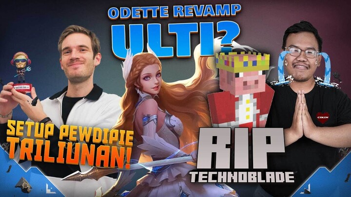 Odette Bakal Overpower hingga Setup Pewdipie yang Triliunan Rupiah! #HypeNews