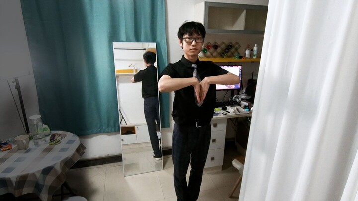 原皮跳的像神一样呐 对镜练习视角