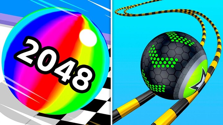 Ball Run 2048 | Going Balls - ALL LEVELS iOS/Android Gameplay