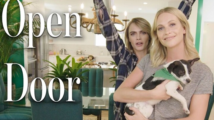 [AD Series] The Delevingne Sisters’ Sleek, Minimalist LA Villa