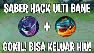 Saber HACK ulti Bane 😱 WTF