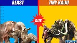 Beast and Tiny Kaiju Size Comparison | SPORE