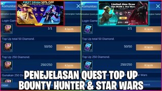 CARA DAPAT 2 SKIN SPECIAL DI EVENT STAR WARS & BOUNTY HUNTER MOBILE LEGENDS